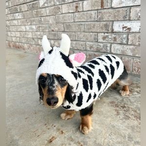 NEW Dog Sweater | Cowprint Dog Sweater | Pet Sweater | Dog Costume